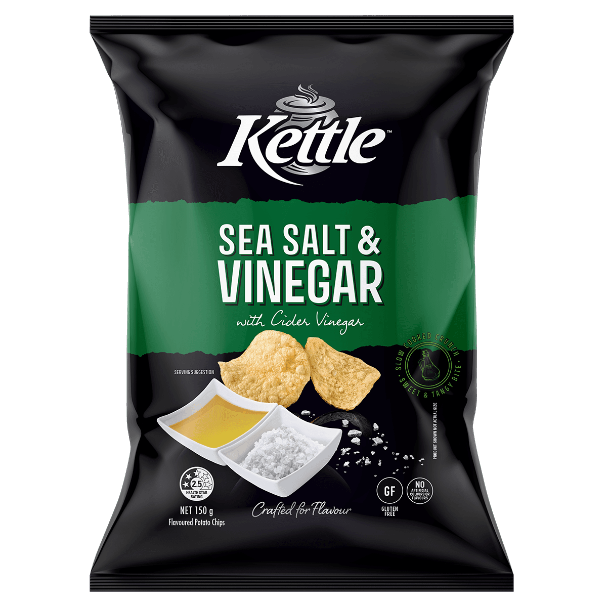 KCC Sea Salt Vinegar 150g 3D FOP