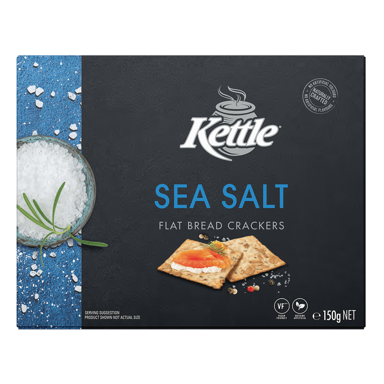 Kettle Crackers Sea Salt