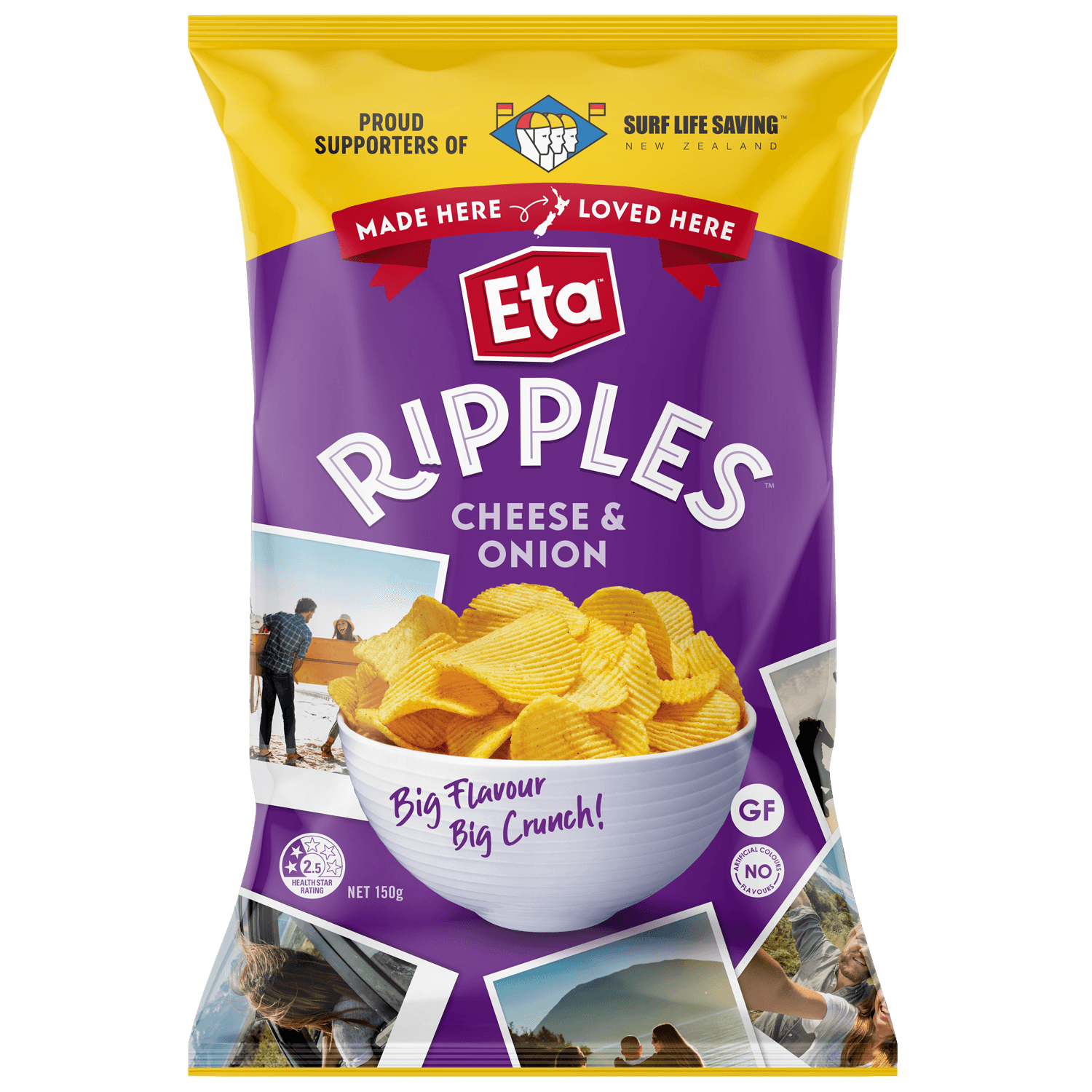 Ripples Cheese Onion 3D