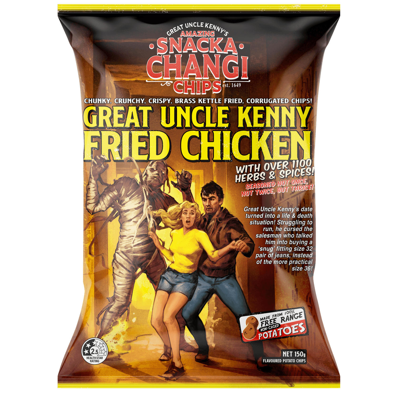 Snackachangi Chips Fried Chicken 3D