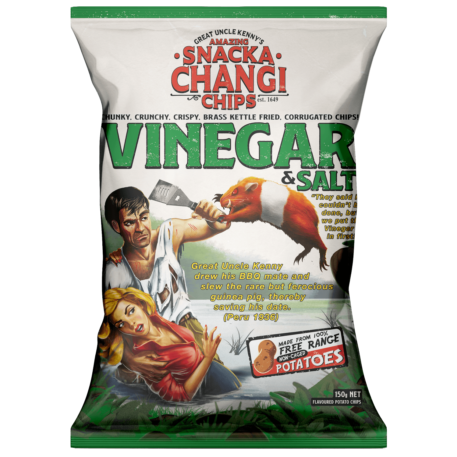 Snackachangi Chips Vinegar Salt 3D