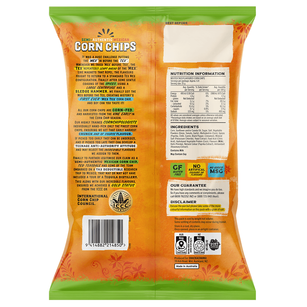 SnackaChangi Corn Chips MexTex BOP 3D