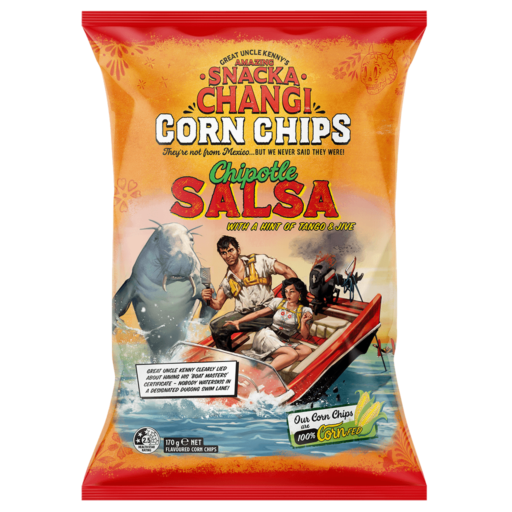 SnackaChangi Corn Chips Salsa FOP 3D